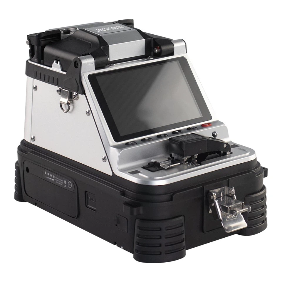 New Upgrade Al-20 Fiber Optical Fusion Splice Machine 6motors FTTH Optical FiberFusion Splicer